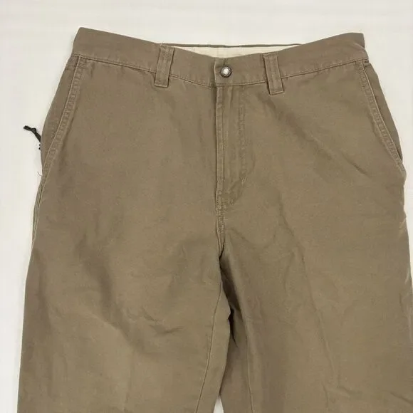 Columbia Mens Hiking Outdoors Utility Pants Cargo Khaki Gert Boyle Size 30x32 - Picture 3 of 16